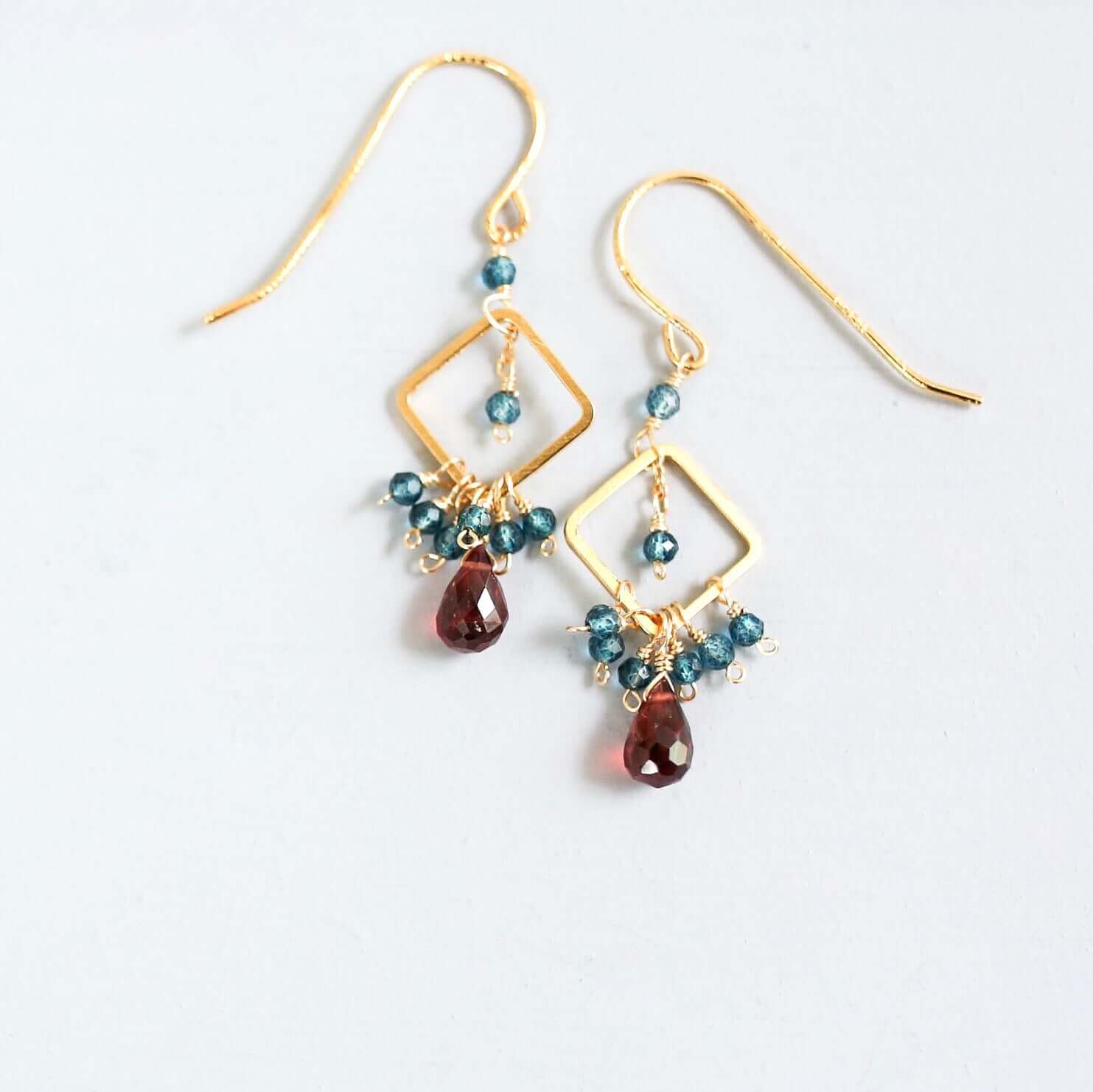 PARKEN JEWELRY PARKEN JEWELRY Garnet Pixy Earring — main product shot