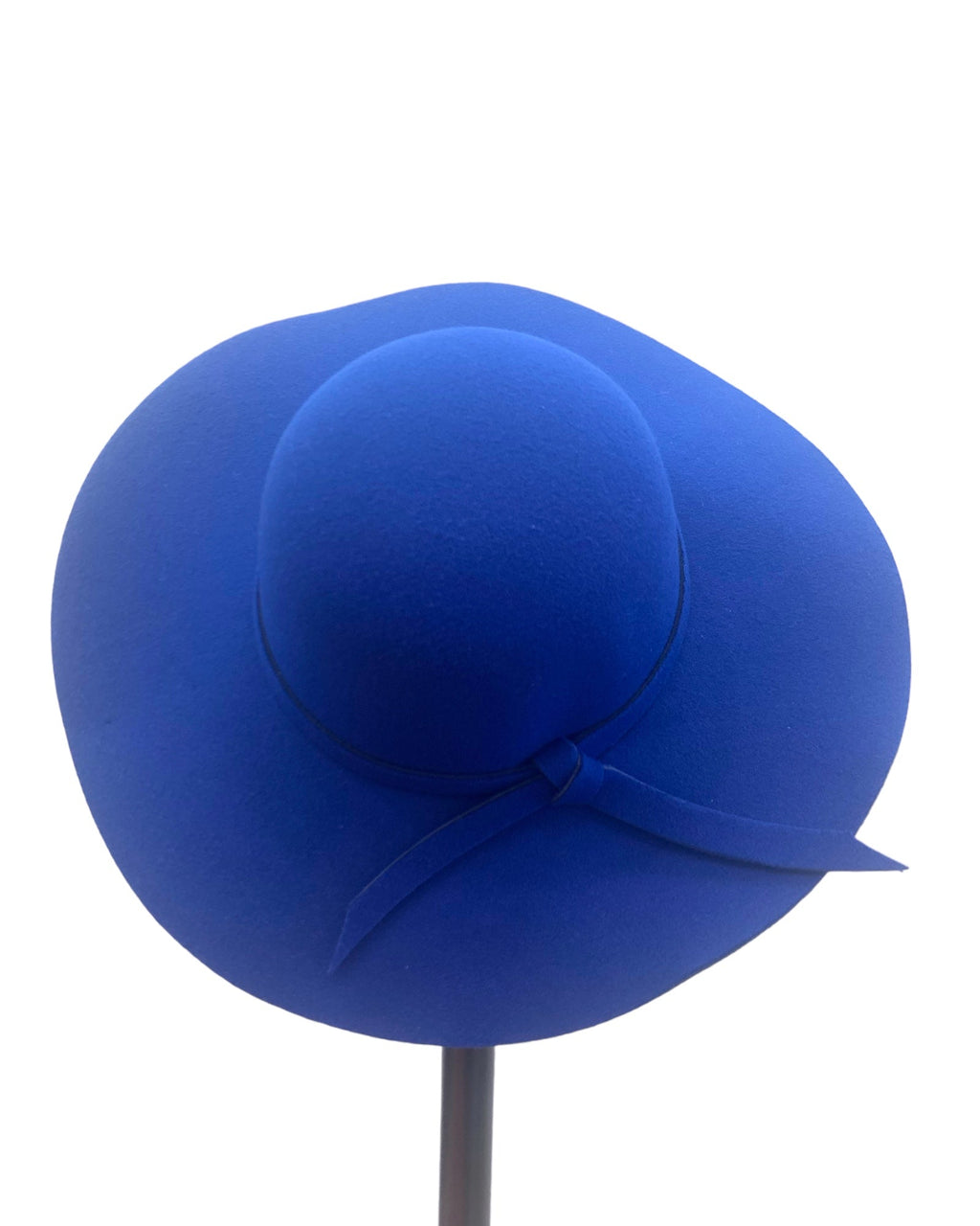 KADOU BOUTIQUE Felt Wide Brim Hat — detail close-up
