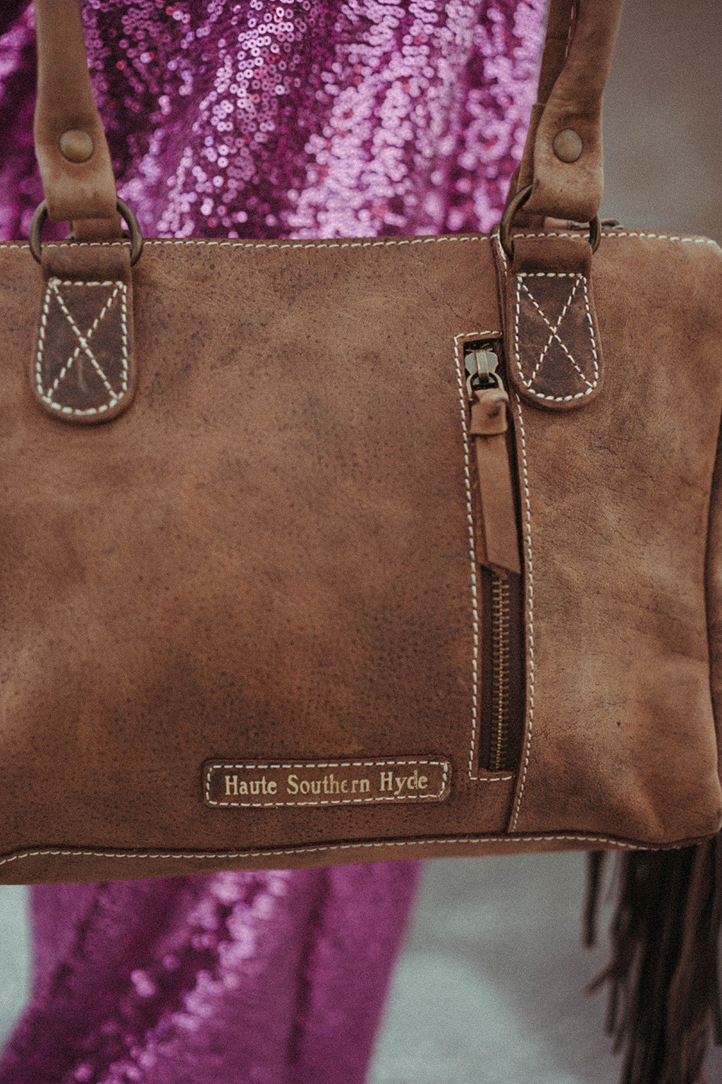 Haute Southern Hyde The Brabus Concealed Carry a Haute Southern Hyde by Beth Marie Exclusive — in-use photo