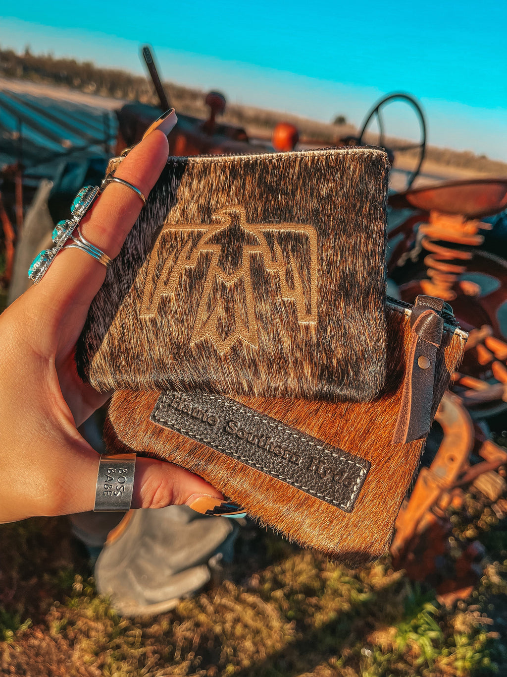 Haute Southern Hyde Thunderbird’ n Go Pouch by Beth Marie — detail shot 10