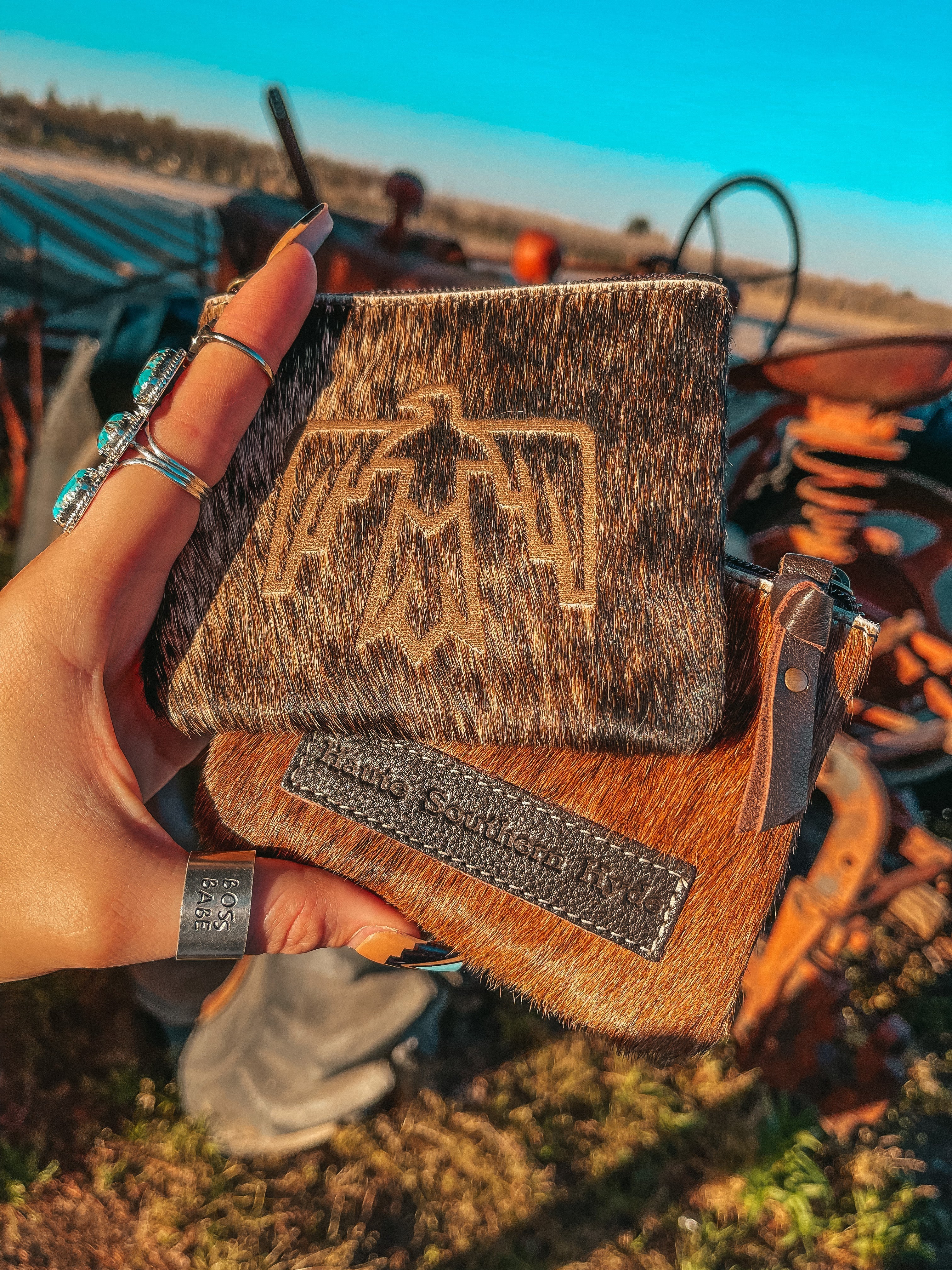 Haute Southern Hyde Thunderbird’ n Go Pouch by Beth Marie — detail shot 10