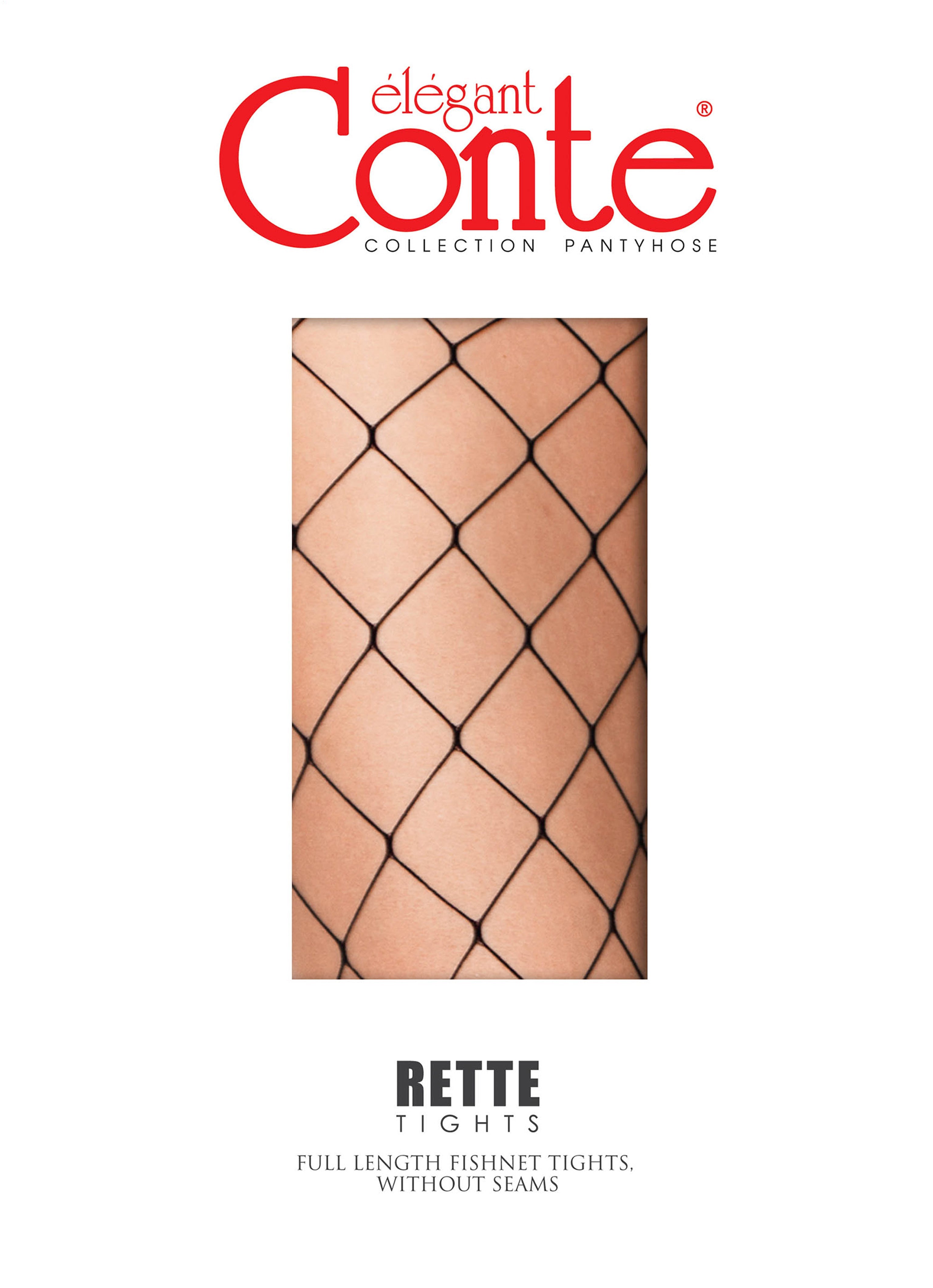 TheRanok.com Fantasy Tights Conte Rette Super Max - Fishnet — side view