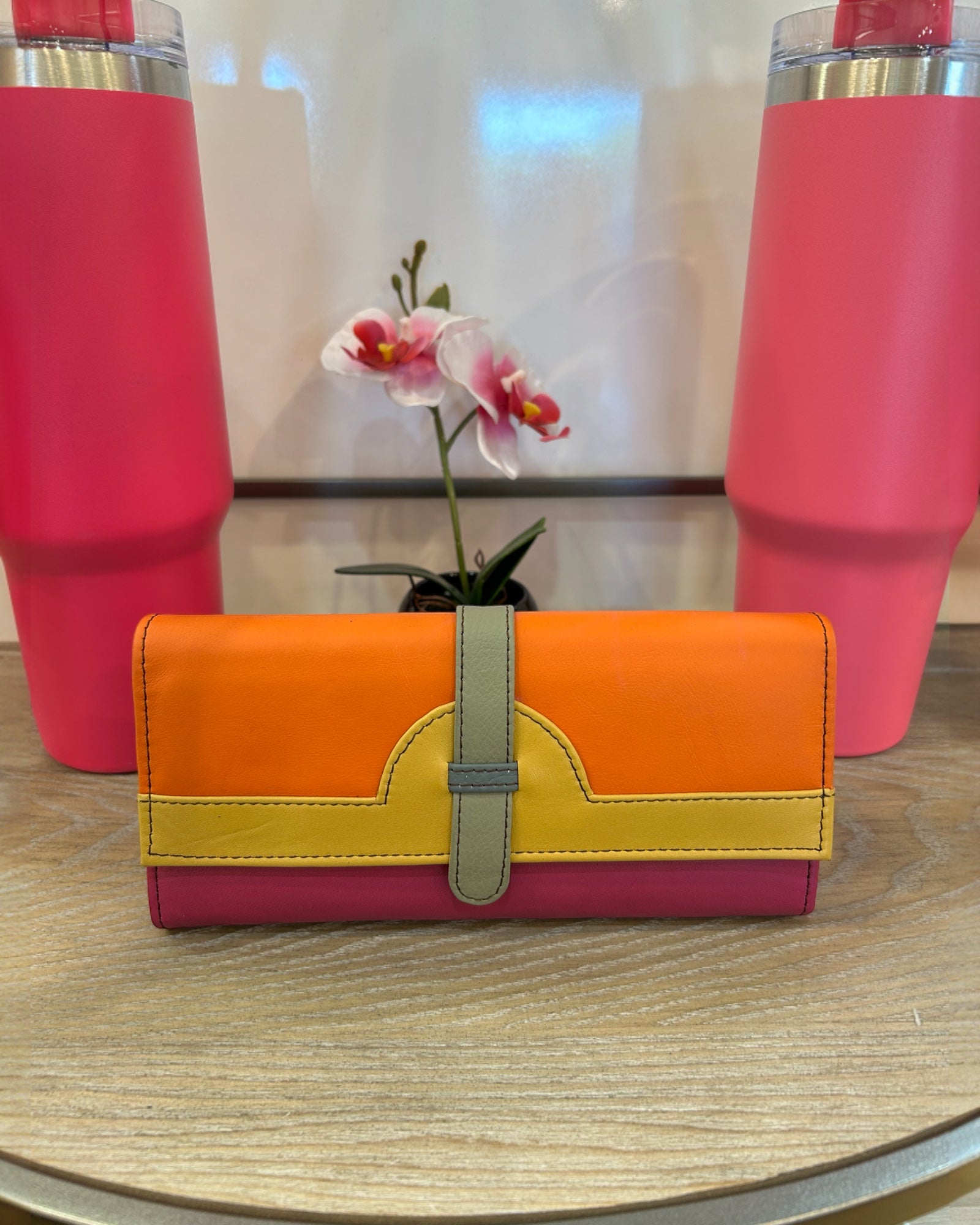 KADOU BOUTIQUE Soruka Half Moon Wallet — main product shot