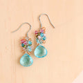PARKEN JEWELRY Aquamarine Quartz Silver Bala Earrings — main product shot