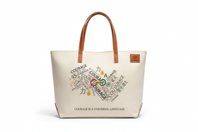 Courage is a Universal Language – Tote Bag