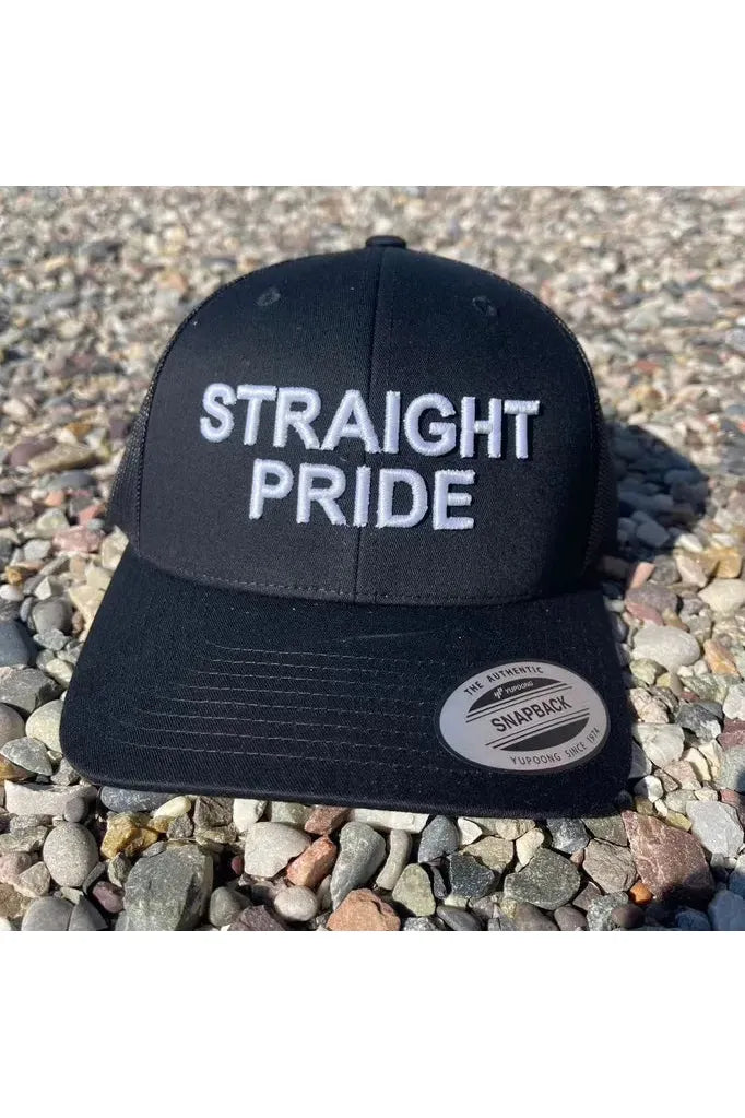 Pretty Little Patriot Pretty Little Patriot Straight Pride Snapback Hat -clearance — construction detail