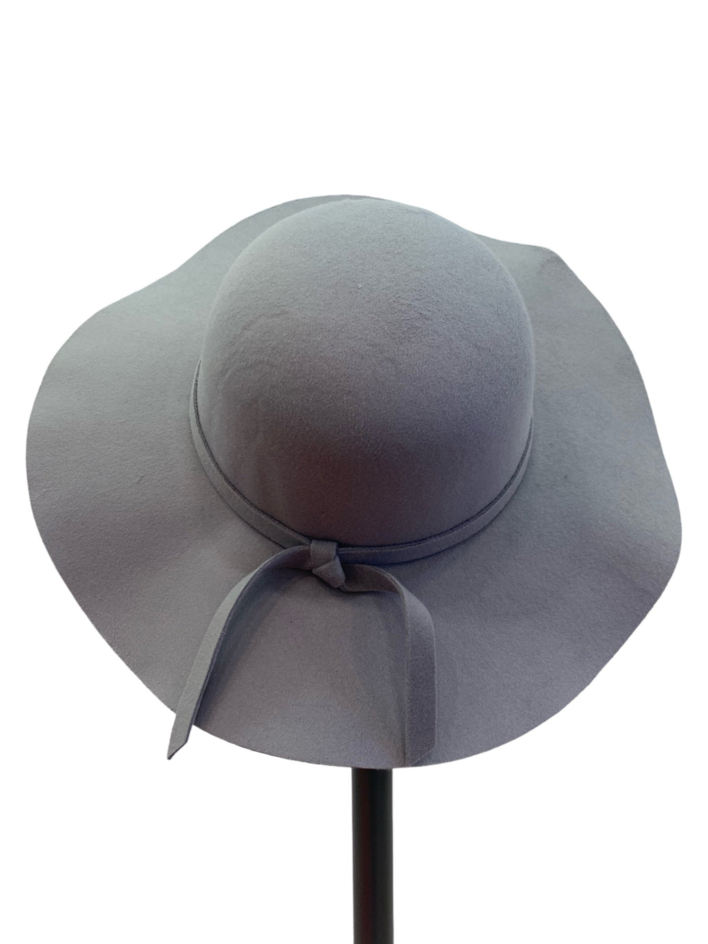 KADOU BOUTIQUE Felt Wide Brim Hat — in-use photo