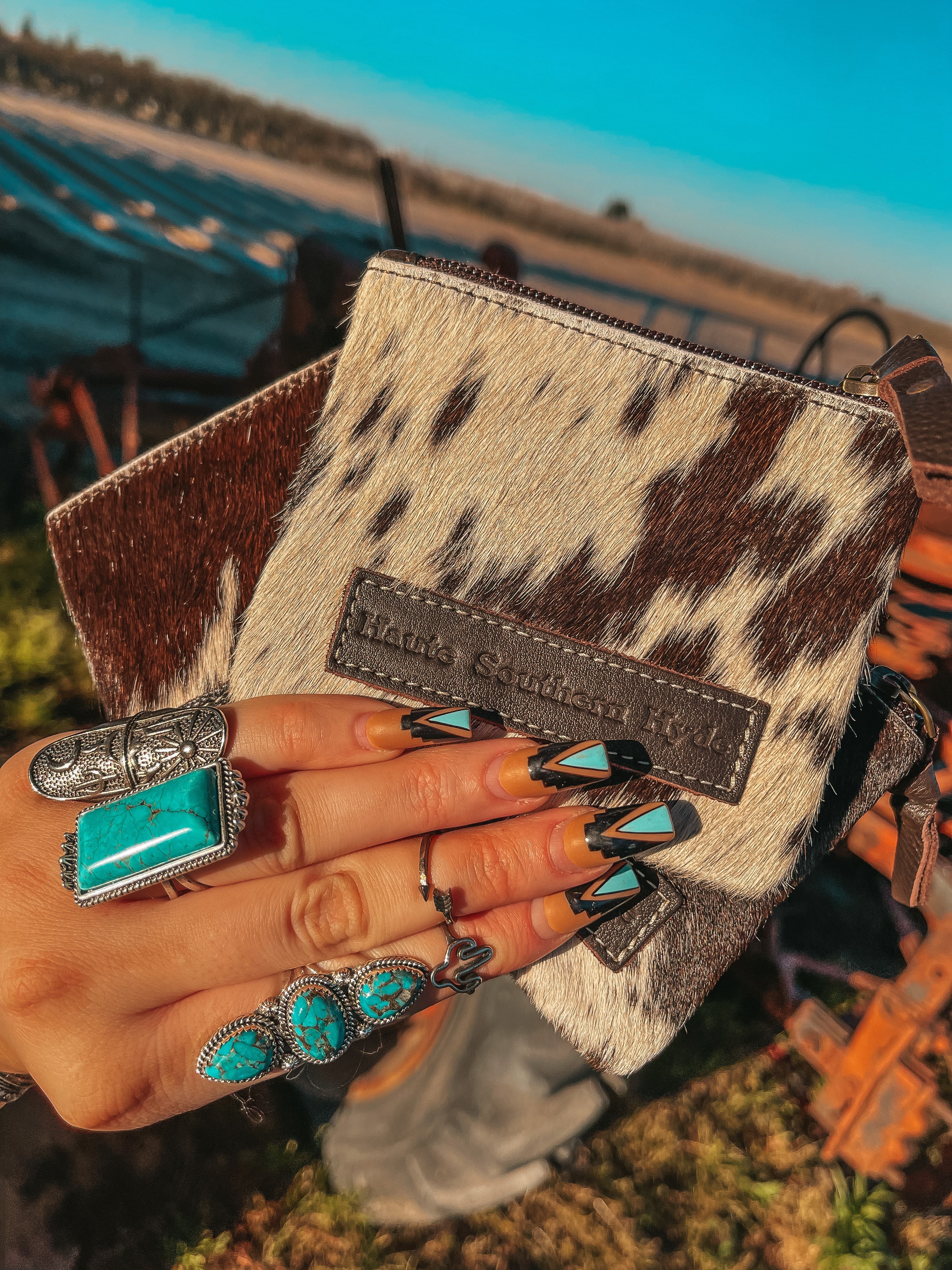 Haute Southern Hyde Thunderbird’ n Go Pouch by Beth Marie — detail shot 9