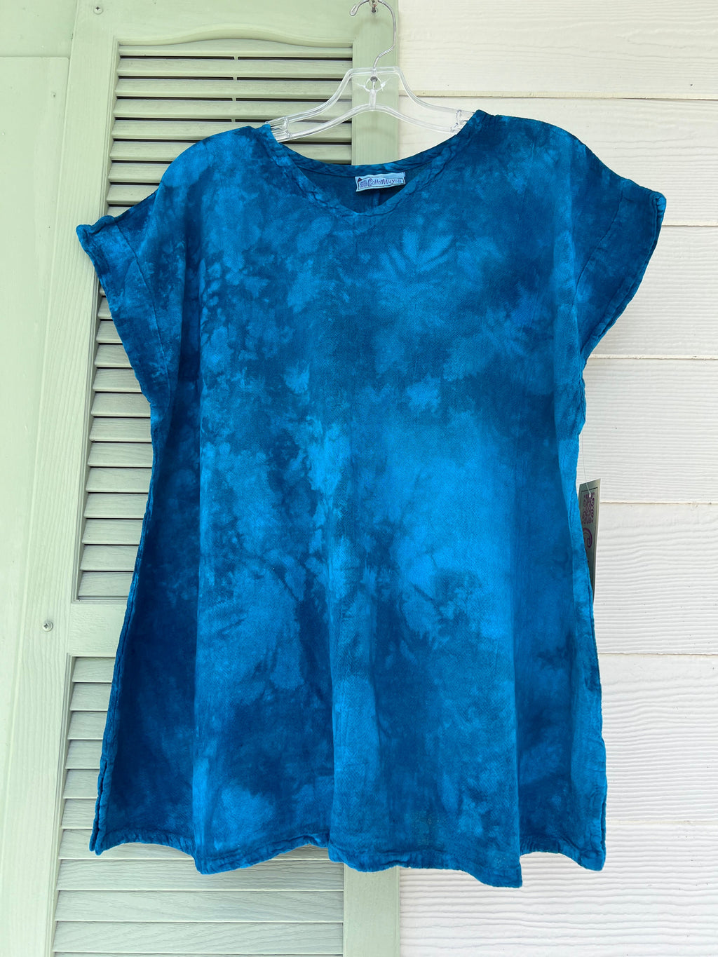 Carla 100% Cotton Gauze Top in OSFM Sale