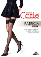 TheRanok.com Fantasy Tights Conte Patricia - Imitation of Lace Stockings — product on model