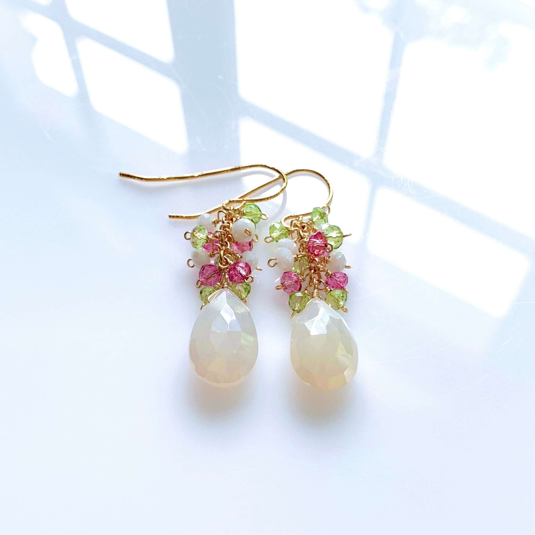 White Earrings