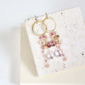 PARKEN JEWELRY PARKEN JEWELRY Rose Pink Gemstones Ammil Earrings — main product shot