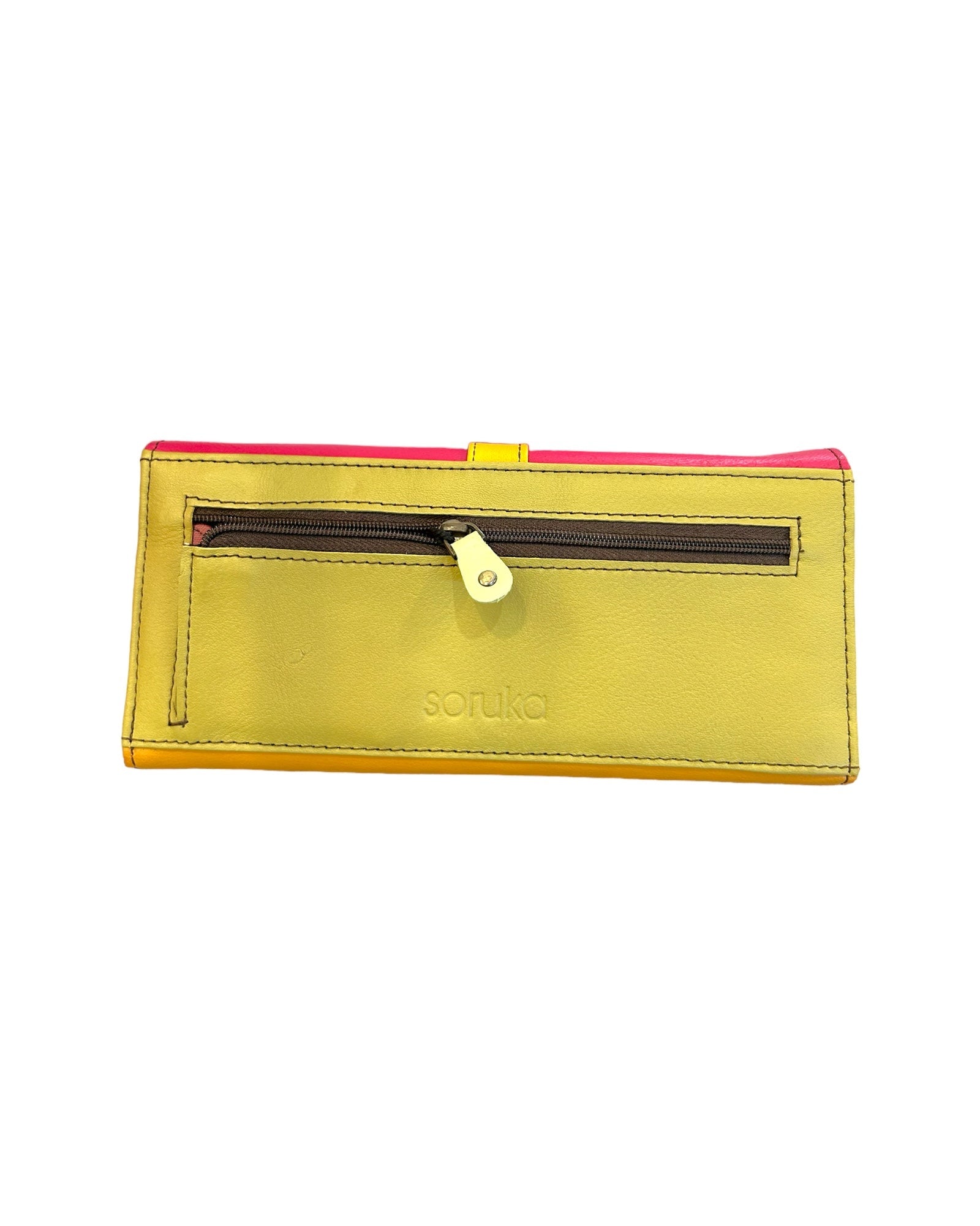 KADOU BOUTIQUE Soruka Half Moon Wallet — color detail
