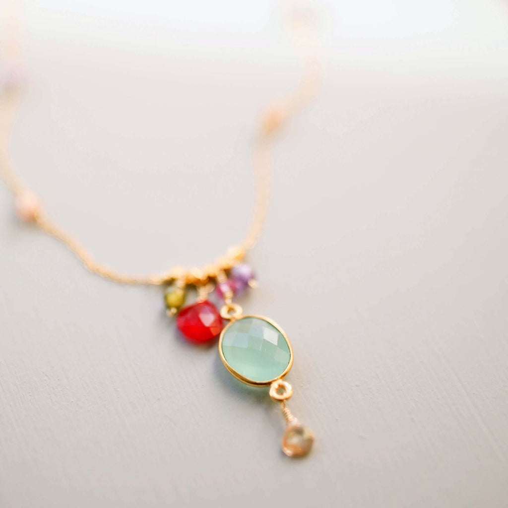 PARKEN JEWELRY Bezel Necklaces — comparison shot
