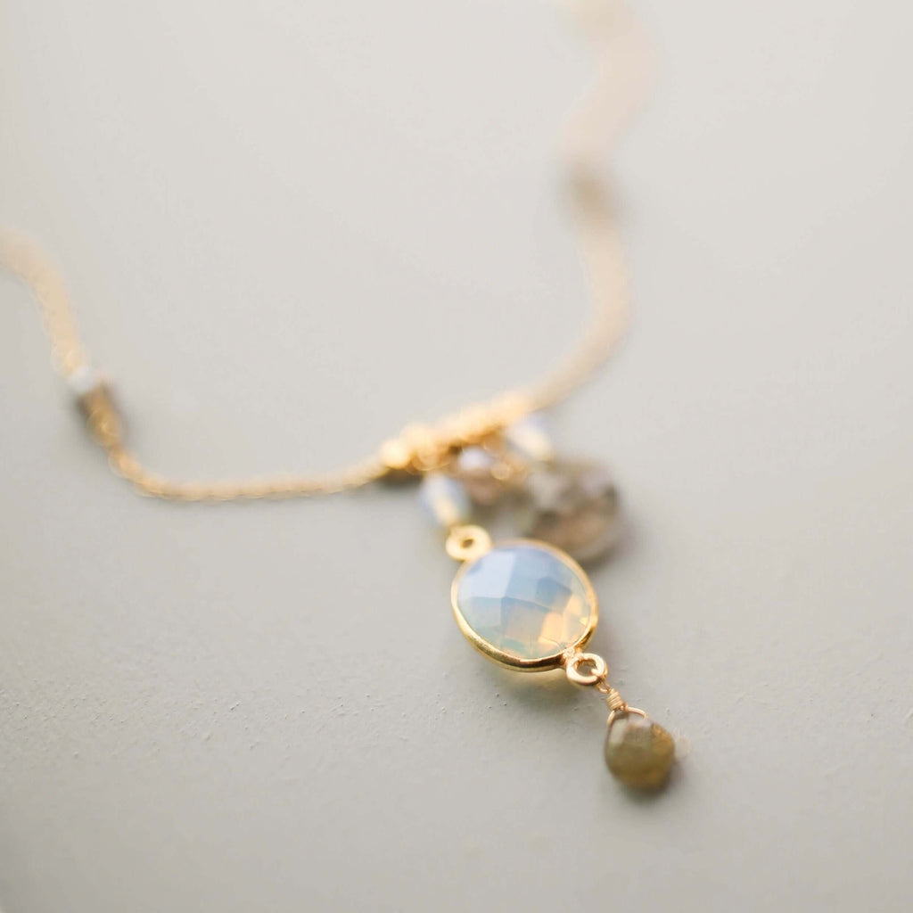 PARKEN JEWELRY Bezel Necklaces — color detail