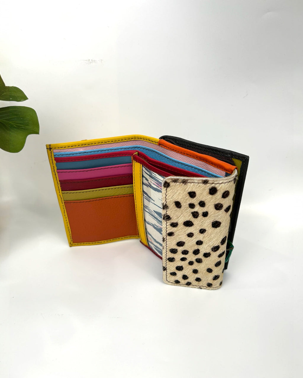 KADOU BOUTIQUE Soruka Rings Wallet - Print — detail close-up