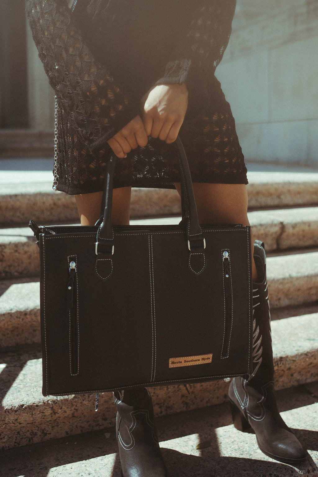 Haute Southern Hyde The Jameson Tote a Haute Southern Hyde by Beth Marie Exclusive — alternative angle