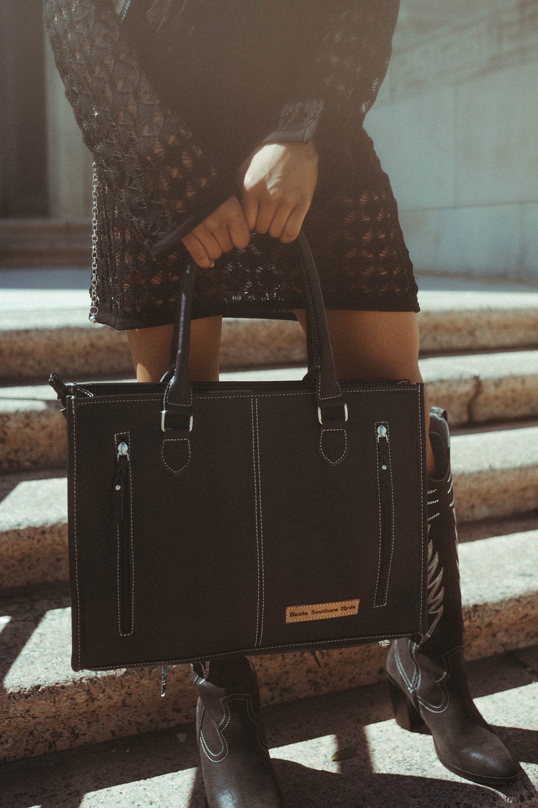 Haute Southern Hyde The Jameson Tote a Haute Southern Hyde by Beth Marie Exclusive — alternative angle