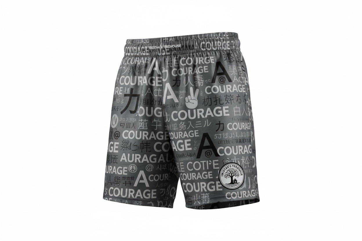 Tristan’s Treehouse Courage is a Universal Language – Shorts — main product shot