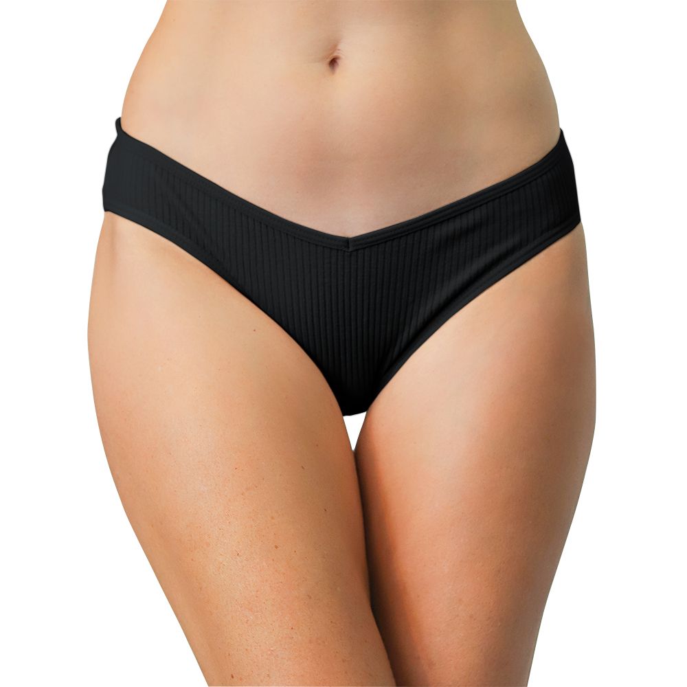 Love Libby Panties Cotton Rib Bikini — back view