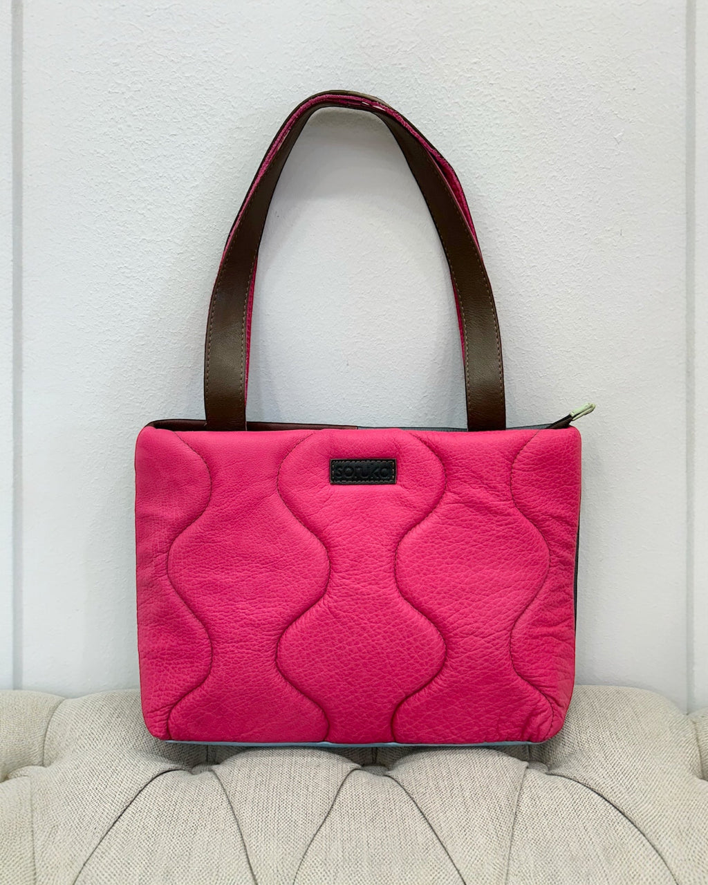 KADOU BOUTIQUE Soruka CRETE Quilted Shoulder Bag — main product shot