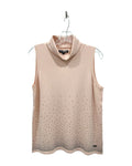 KADOU BOUTIQUE Rhinestone Embellished Tank — detail close-up