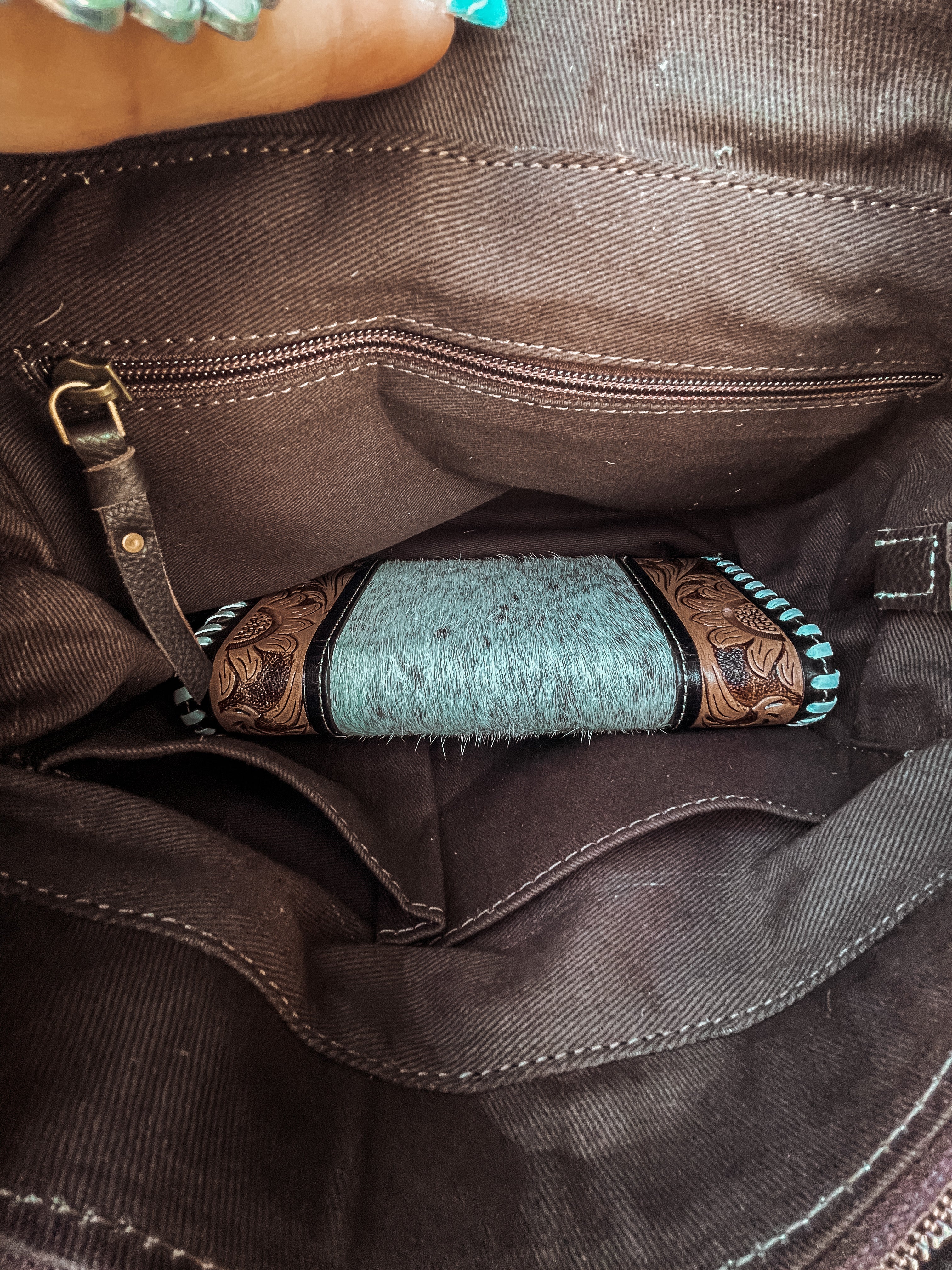 Haute Southern Hyde “The Elva” (Regular Cowhide) Haute Southern Hyde x Beth Marie — detail shot 9