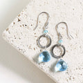 PARKEN JEWELRY PARKEN JEWELRY Aquamarine Quartz Silver Airie Earring — main product shot