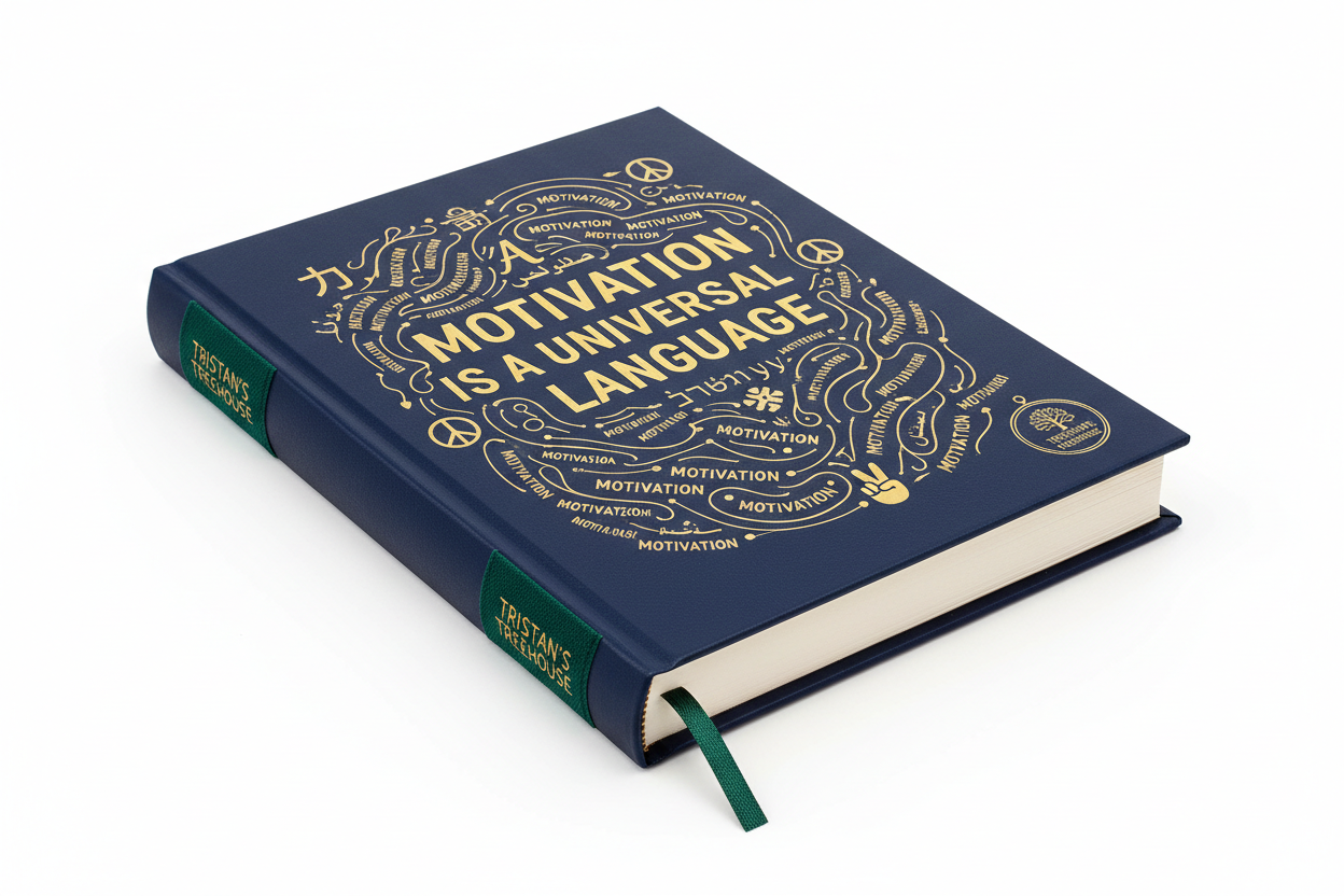 Tristan’s Treehouse Motivation is a Universal Language – Journal — main product shot