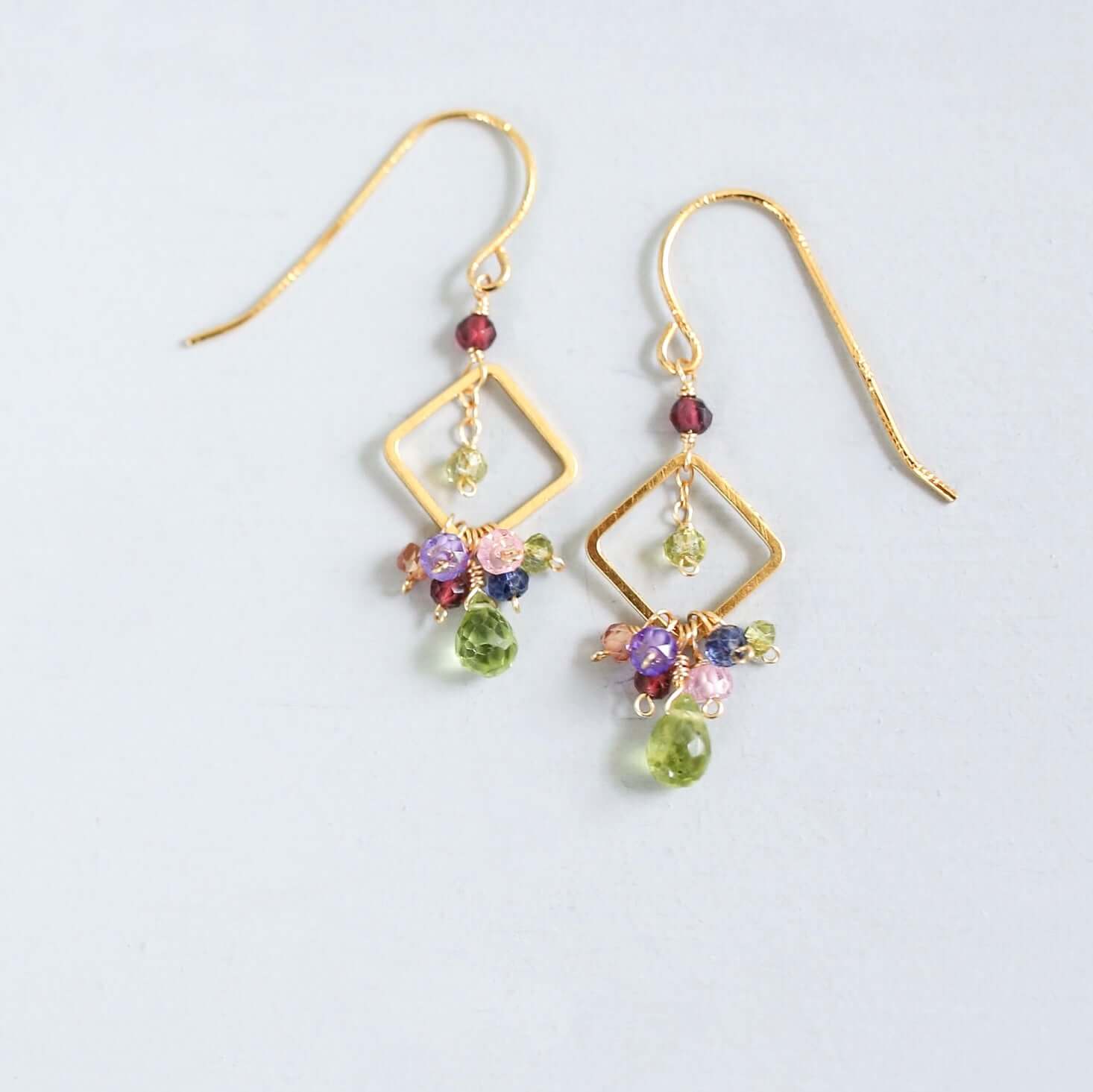PARKEN JEWELRY PARKEN JEWELRY Peridot Pixy Earrings — main product shot