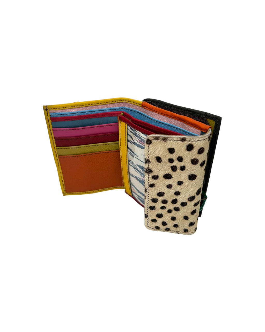 KADOU BOUTIQUE Soruka Rings Wallet - Print — in-use photo