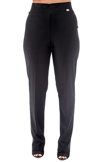 KADOU BOUTIQUE Narrow Leg Basic Pants — side view