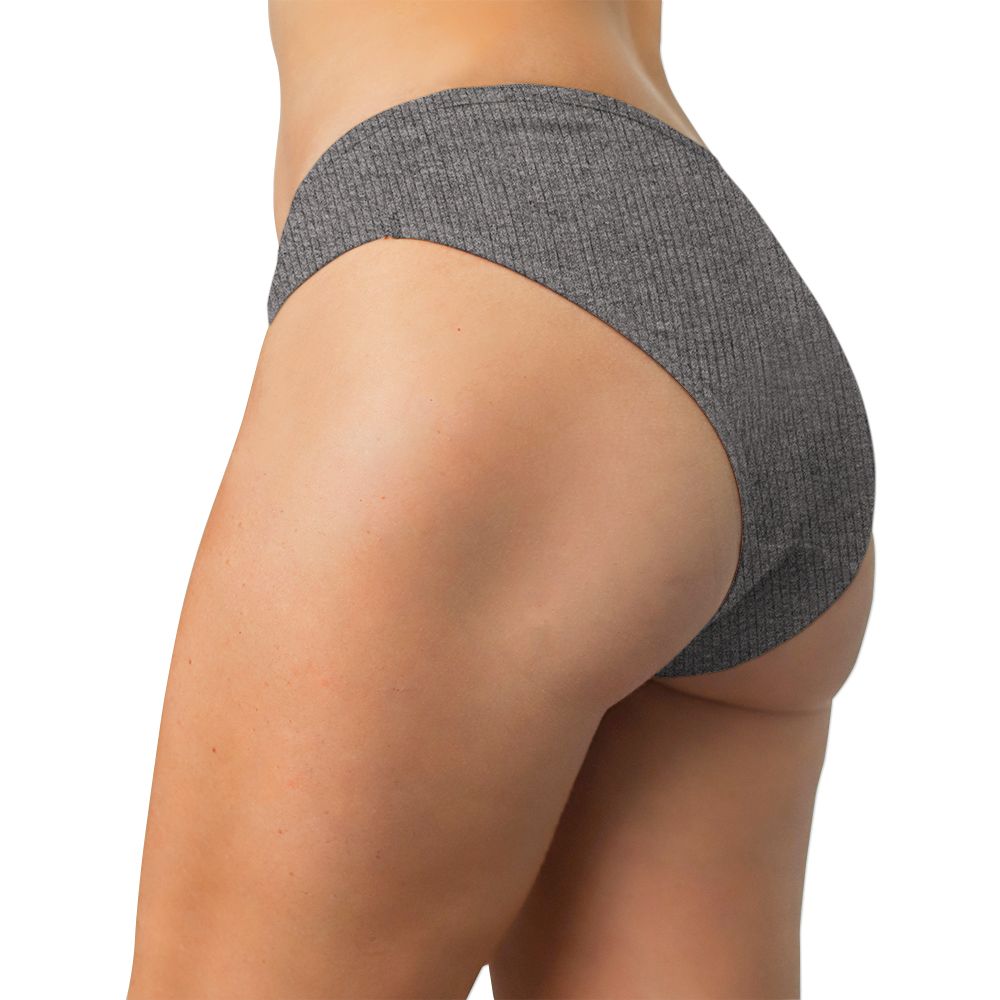 Love Libby Panties Cotton Rib Bikini — in-use photo