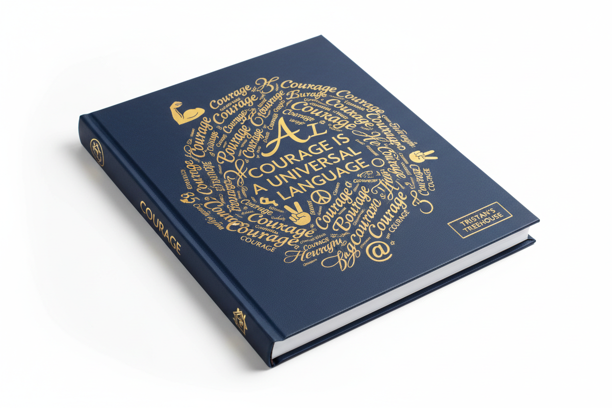 Tristan’s Treehouse Courage is a Universal Language – Journal — main product shot