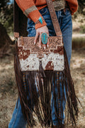 Haute Southern Hyde The Lancaster (Gold Splattered Cowhide) a Haute Southern Hyde by Beth Marie Exclusive — main product shot