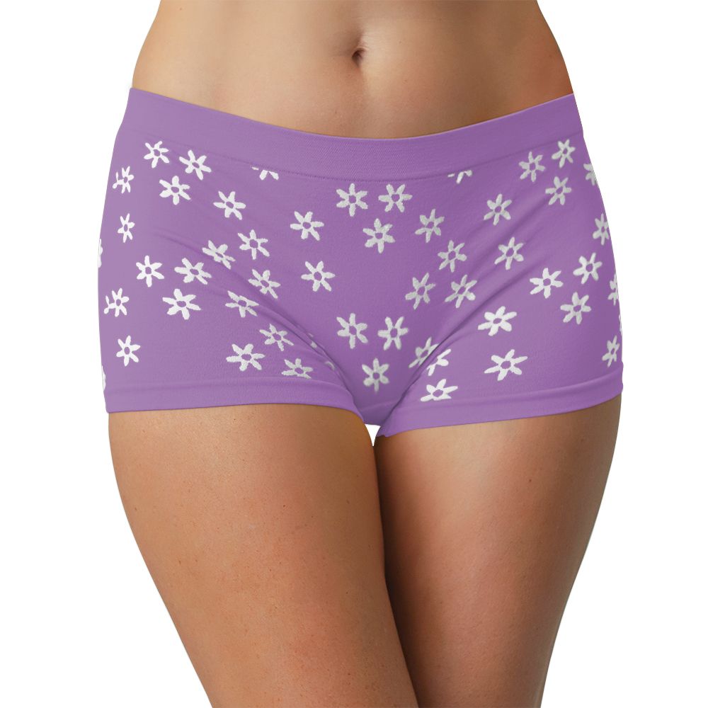Love Libby Panties Seamless Daisy Tag Free Boyshort — underwear category context