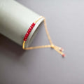 PARKEN JEWELRY Red Jade Adjustable Stacking Bracelet — main product shot