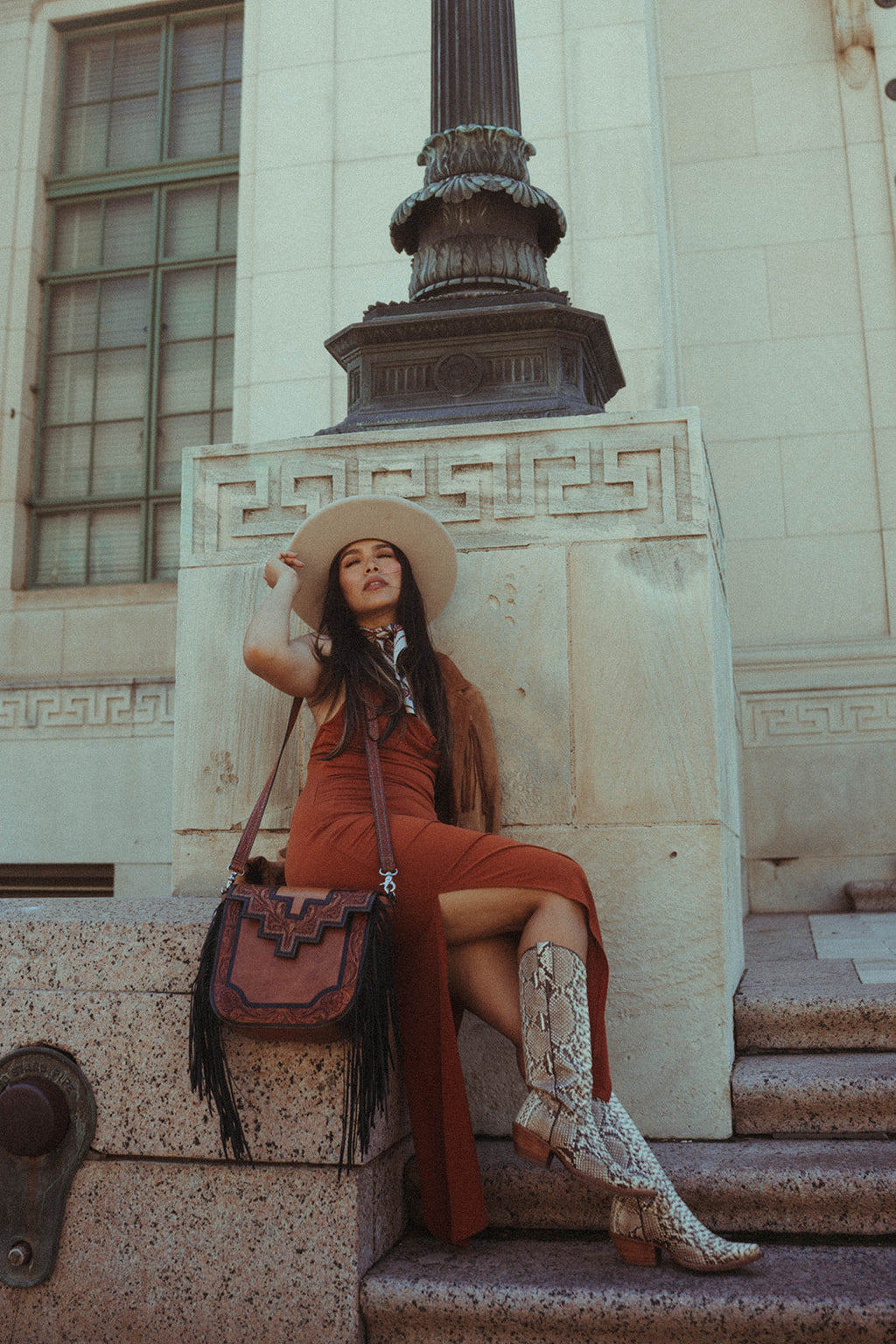 Haute Southern Hyde The Austin Bag a Haute Southern Hyde by Beth Marie Exclusive — side view