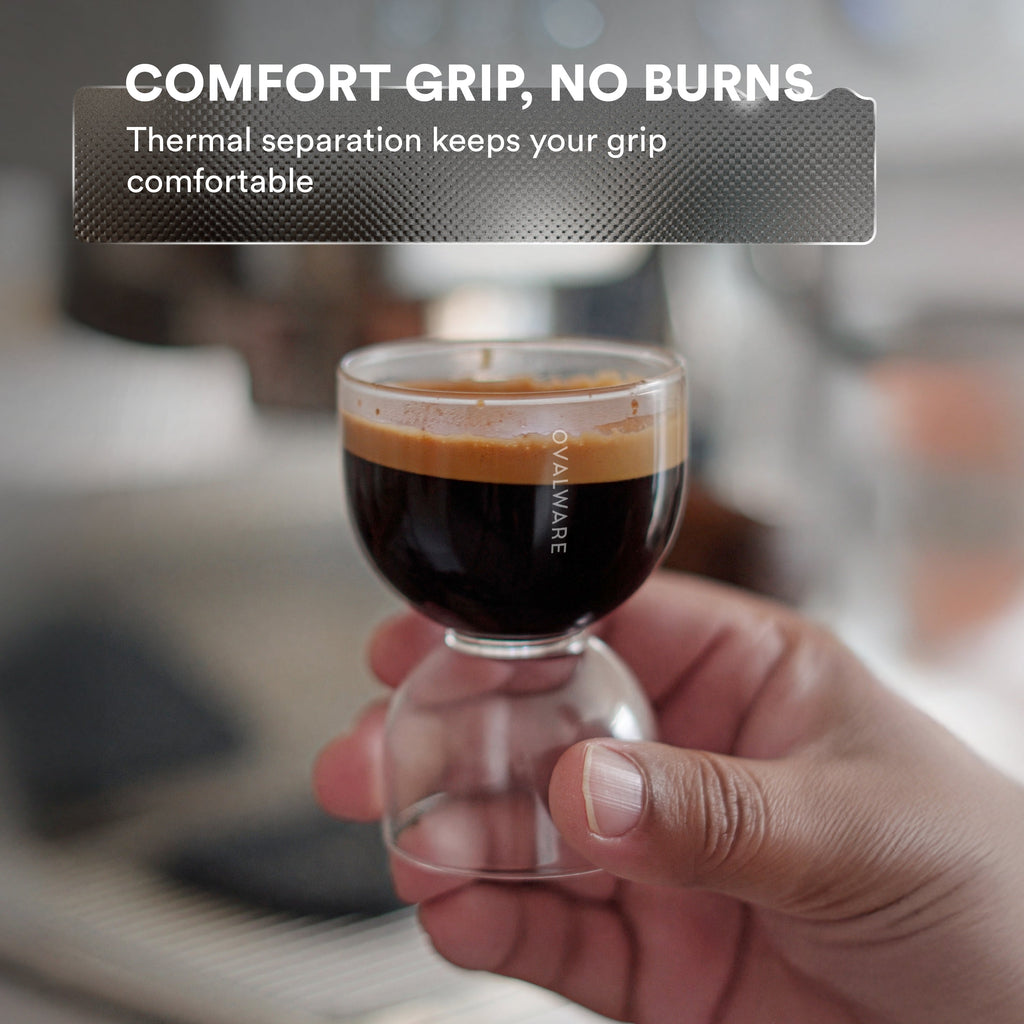 Espresso Shot Glass (Set of 2) – Ovalware, view 3