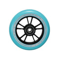 Envy Scooter Wheel 100mm - Black/Teal (Pair) by Skates USA