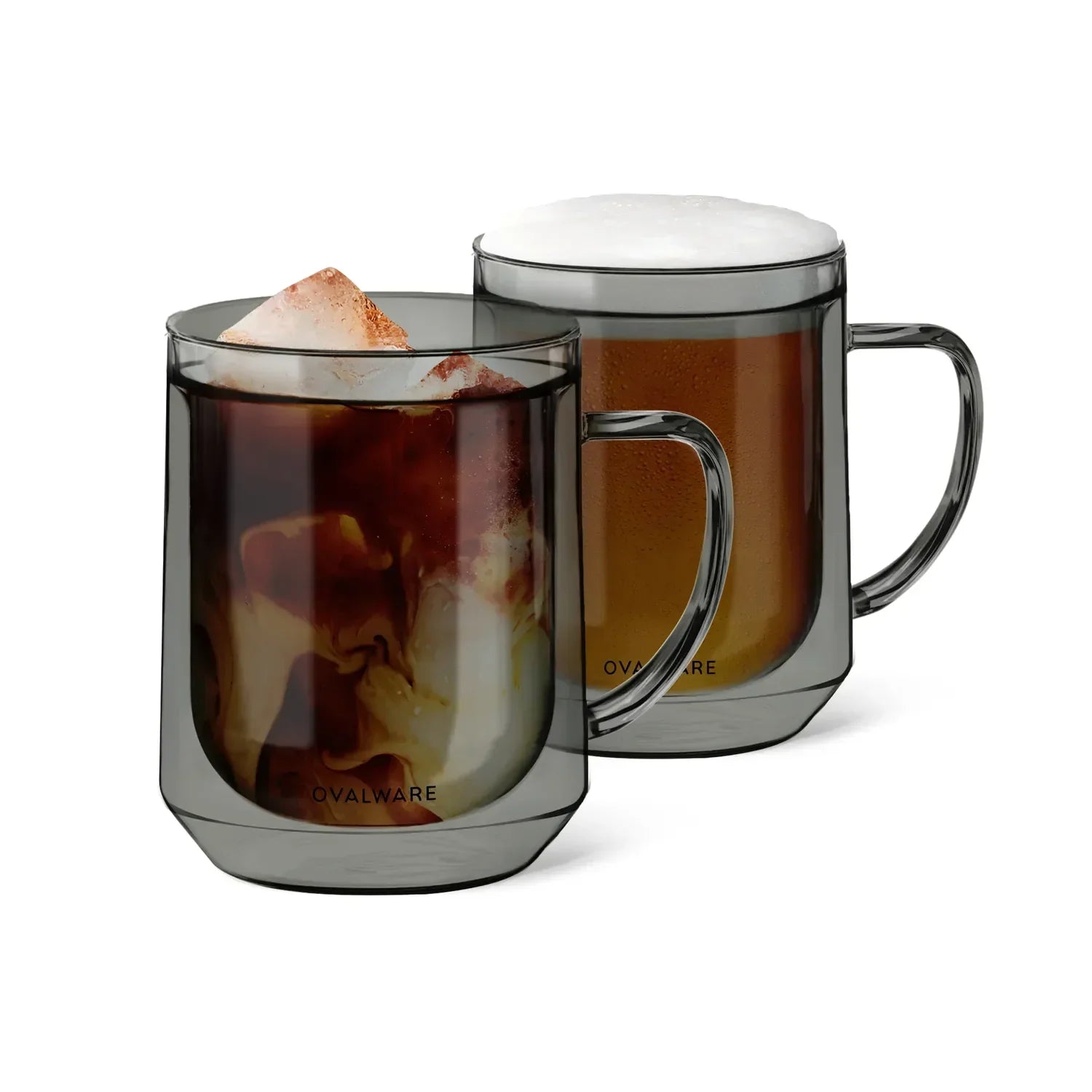 Double Wall Mug - 500ml/17oz (Set of 2) – Ovalware, view 2