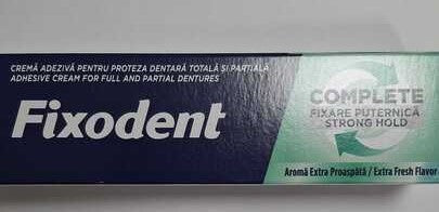 Fixodent Complete Fresh Denture Adhesive Cream 47g