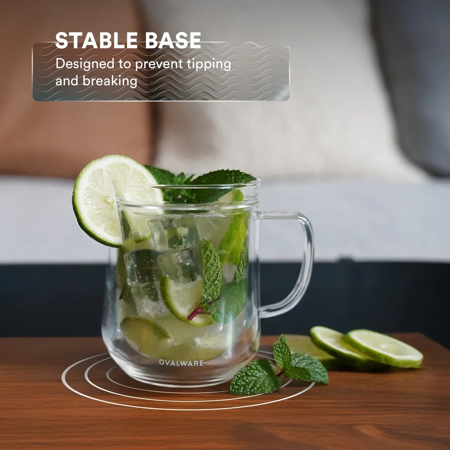 Double Wall Mug - 500ml/17oz (Set of 2) – Ovalware, view 6