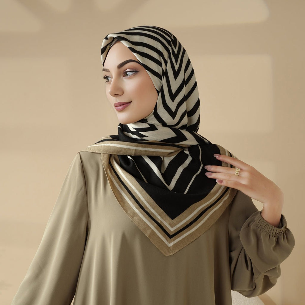 Mariam's Collection Imitation Cashmere Square Hijab (MH091) — product category context