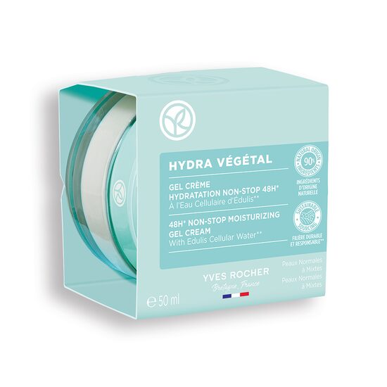 Yves Rocher Gel Cream 48H Non-Stop Moisturizing 50ml