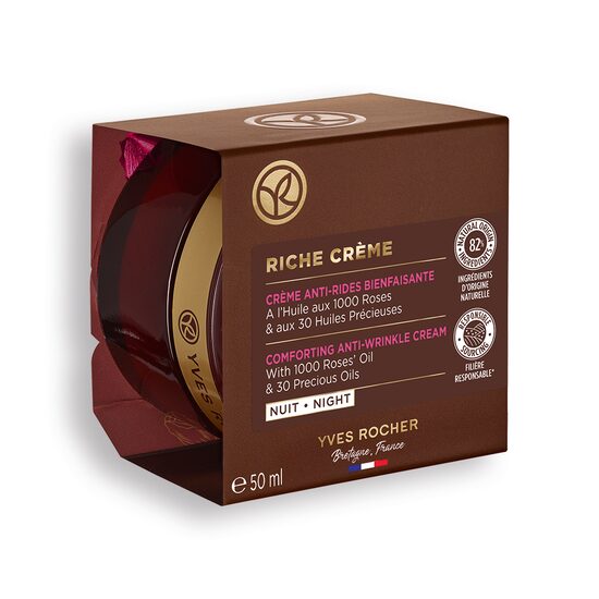 Yves Rocher Riche Creme Comforting Anti-Wrinkle Cream Night 50ml