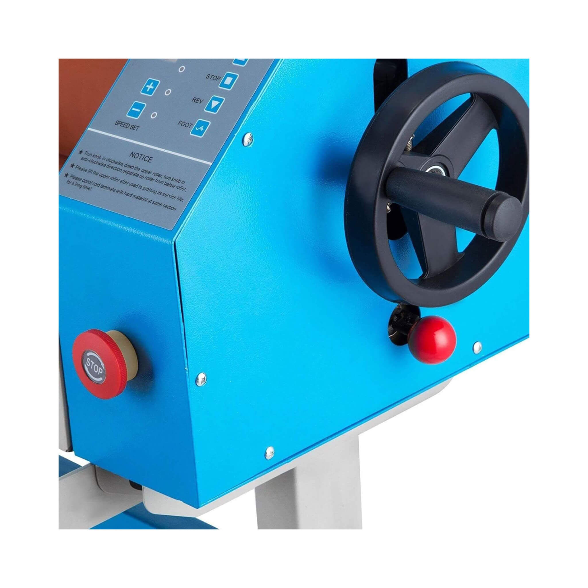 Heavy-Duty Industrial 110V Laminating Machine With Holder Rod (SAK68035) – SAKSBY WHOLESALE, view 6