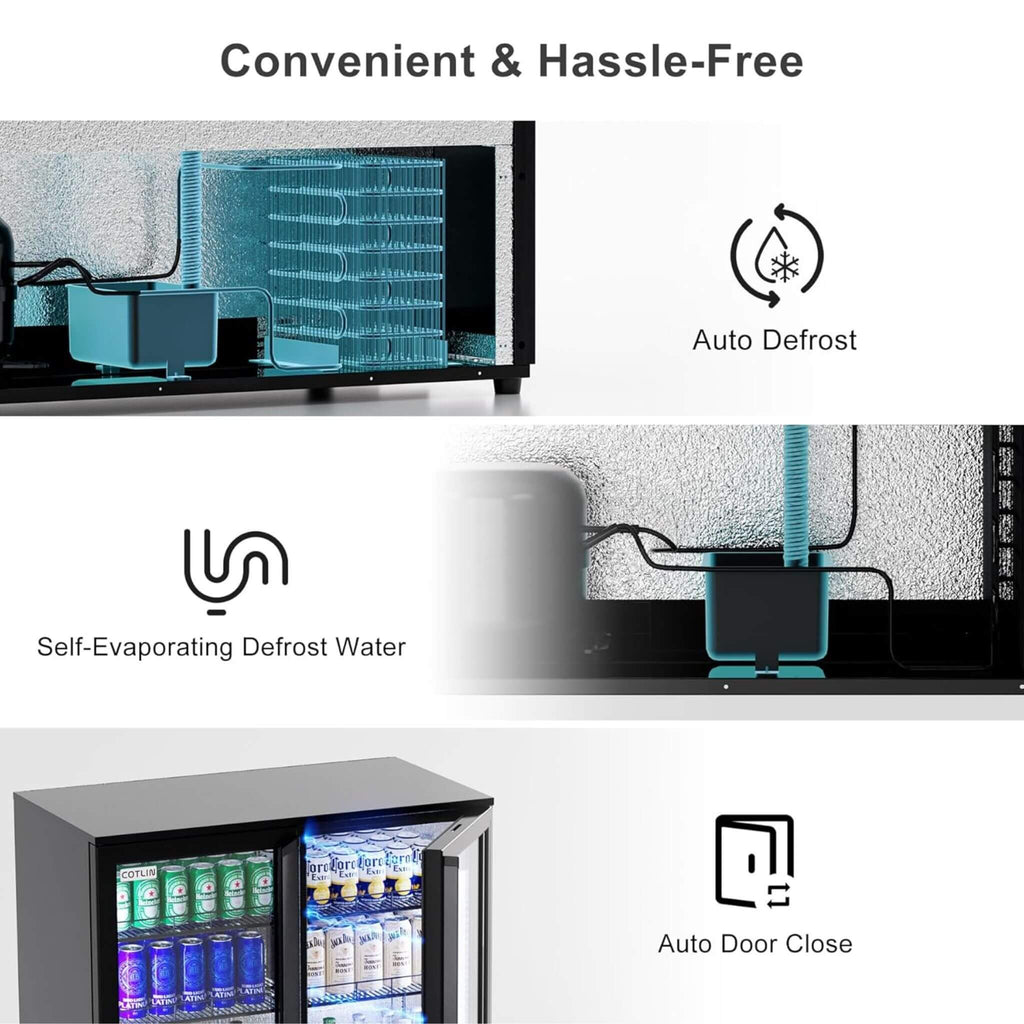 Industrial Freestanding Undercounter Beverage Refrigerator (SAK84019) – SAKSBY WHOLESALE, view 7