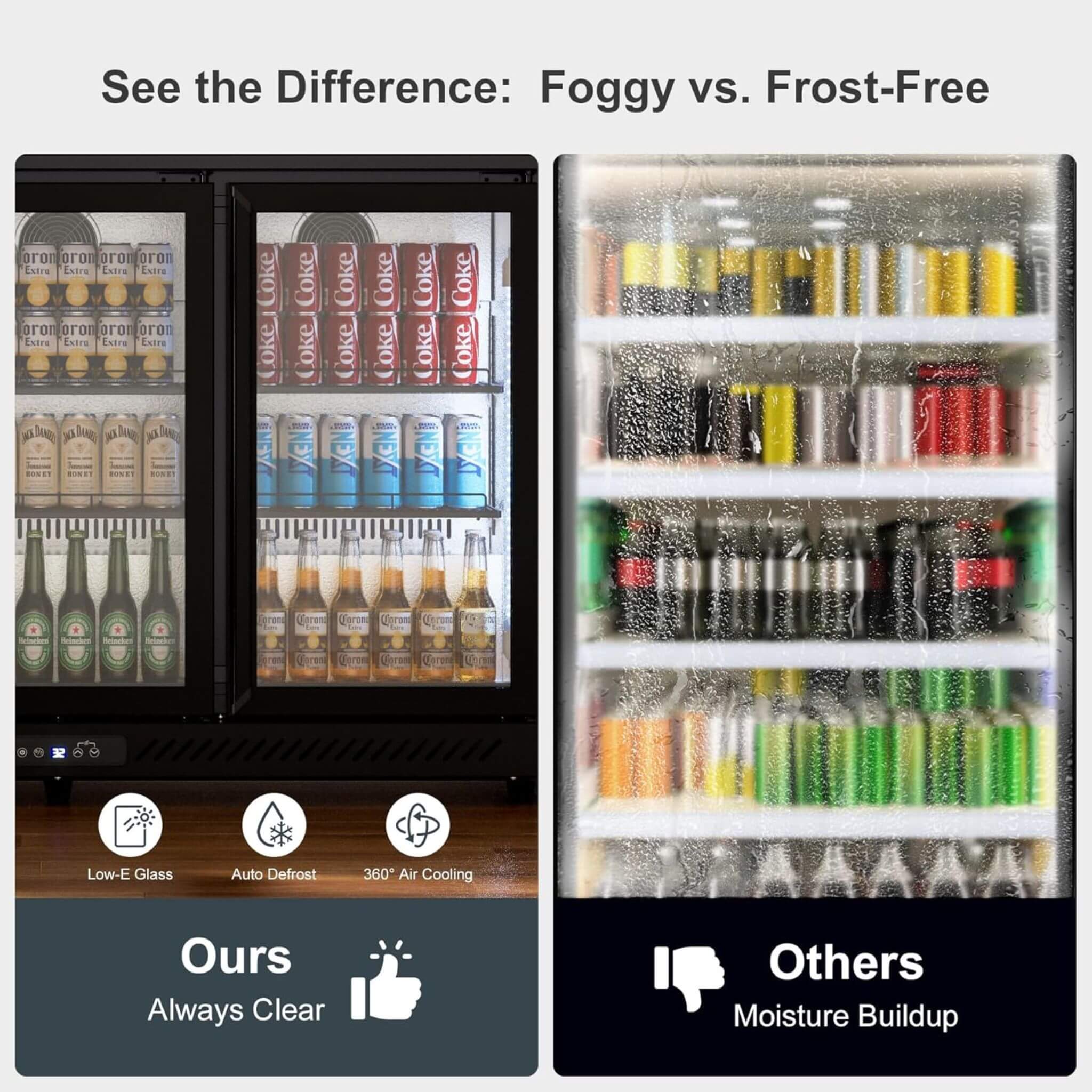 Industrial Freestanding Undercounter Beverage Refrigerator (SAK84019) – SAKSBY WHOLESALE, view 9
