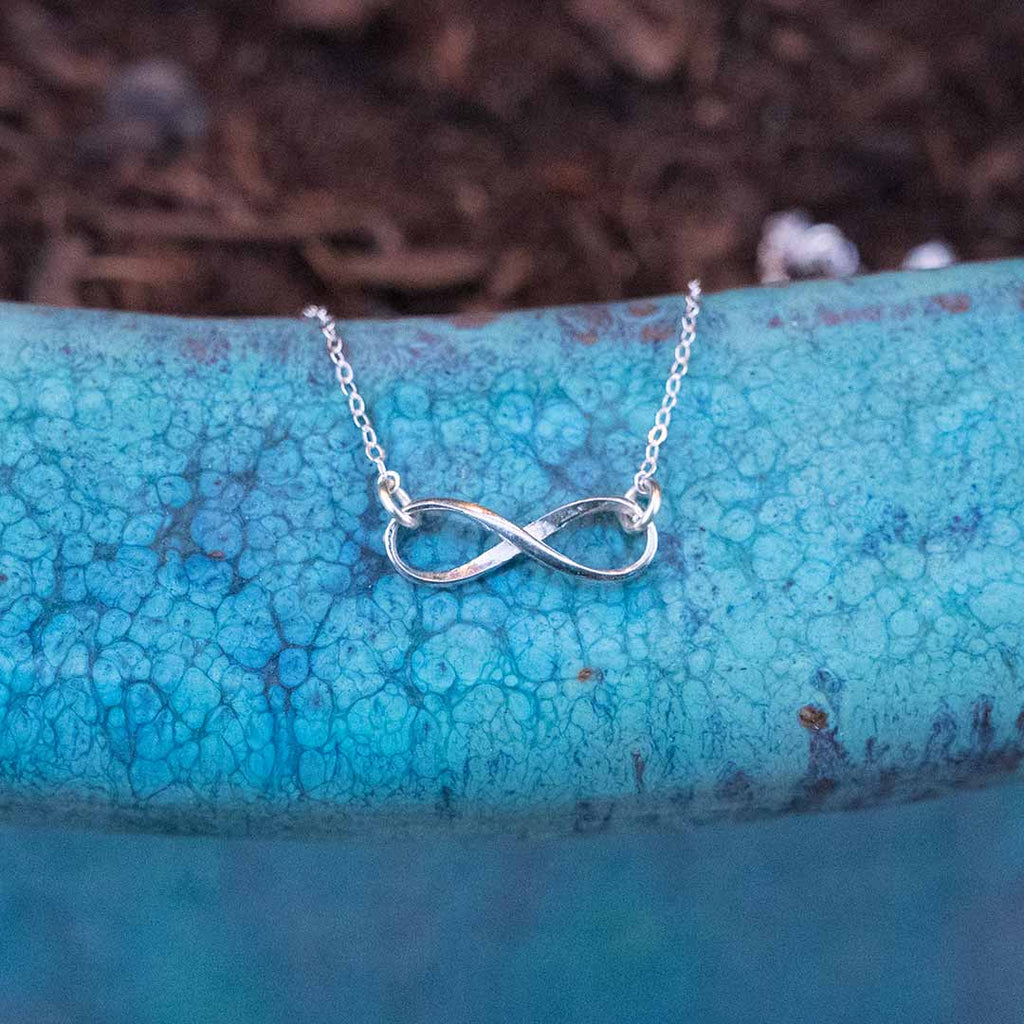 Princess Awesome & Boy Wonder Infinity Necklace — main product shot